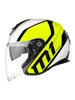 Kask otwarty Schuberth Metropolitan M1 biały-fluo