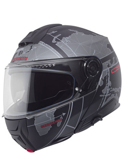 Kask szczękowy Schuberth C5 Globe czarno-szary