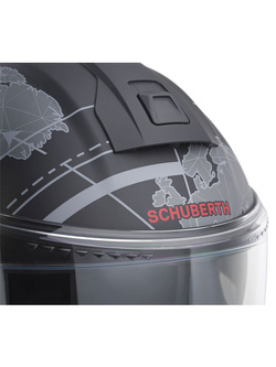 Kask szczękowy Schuberth C5 Globe czarno-szary