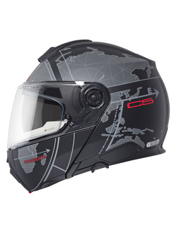 Kask szczękowy Schuberth C5 Globe czarno-szary