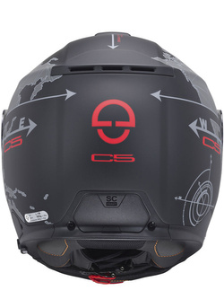 Kask szczękowy Schuberth C5 Globe czarno-szary