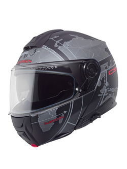 Kask szczękowy Schuberth C5 Globe czarno-szary + Gratisy