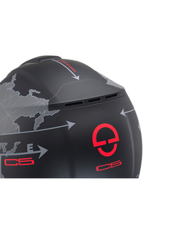 Kask szczękowy Schuberth C5 Globe czarno-szary + Gratisy