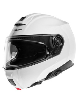 Kask szczękowy Schuberth C5 biały połysk + Gratisy