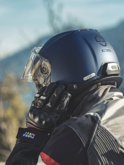 Kask szczękowy Schuberth C5 niebieski matowy