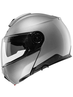 Kask szczękowy Schuberth C5 srebrny połysk + Gratisy