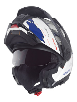 Kask szczękowy Schuberth E2 Atlas biało-niebieski