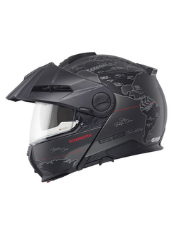 Kask szczękowy Schuberth E2 Atlas czarno-szary