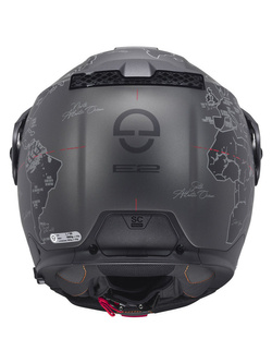 Kask szczękowy Schuberth E2 Atlas czarno-szary