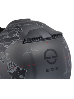 Kask szczękowy Schuberth E2 Atlas czarno-szary