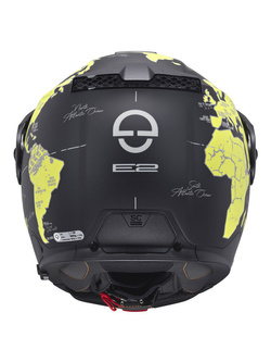 Kask szczękowy Schuberth E2 Atlas czarno-zółty + Gratisy