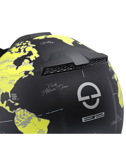 Kask szczękowy Schuberth E2 Atlas czarno-zółty + Gratisy