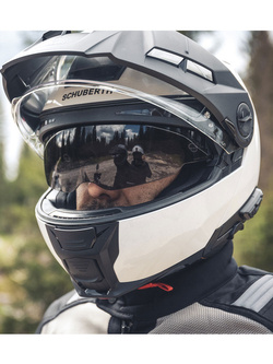 Kask szczękowy Schuberth E2 biały połysk