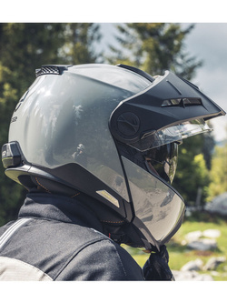 Kask szczękowy Schuberth E2 szary