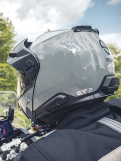 Kask szczękowy Schuberth E2 szary