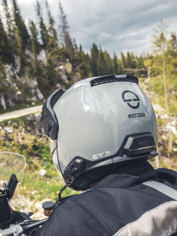 Kask szczękowy Schuberth E2 szary