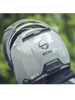 Kask szczękowy Schuberth E2 szary