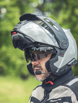 Kask szczękowy Schuberth E2 szary