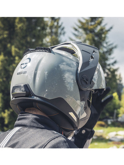 Kask szczękowy Schuberth E2 szary + Gratisy