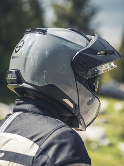 Kask szczękowy Schuberth E2 szary + Gratisy