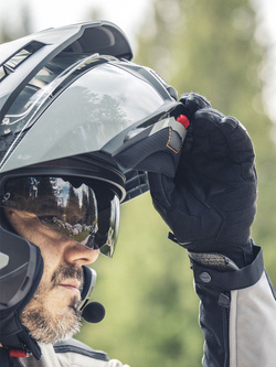 Kask szczękowy Schuberth E2 szary + Gratisy